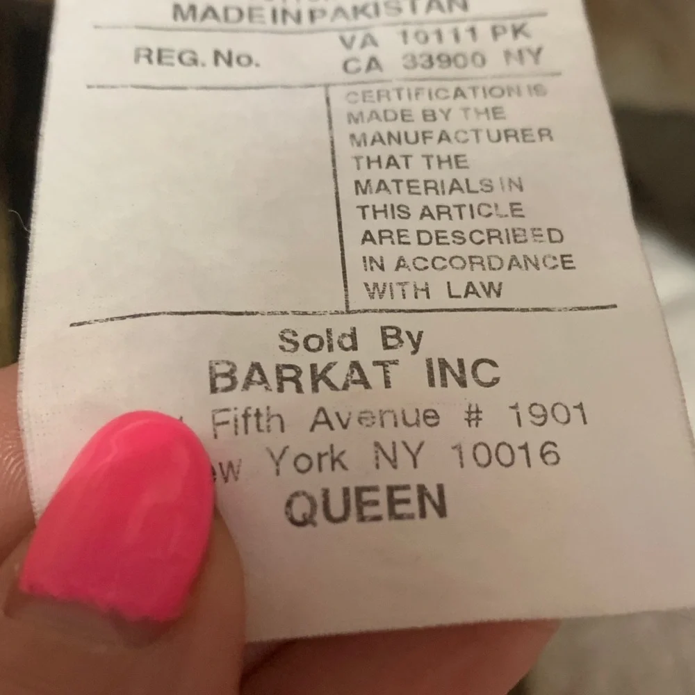 Queen Comforter set - NEW
